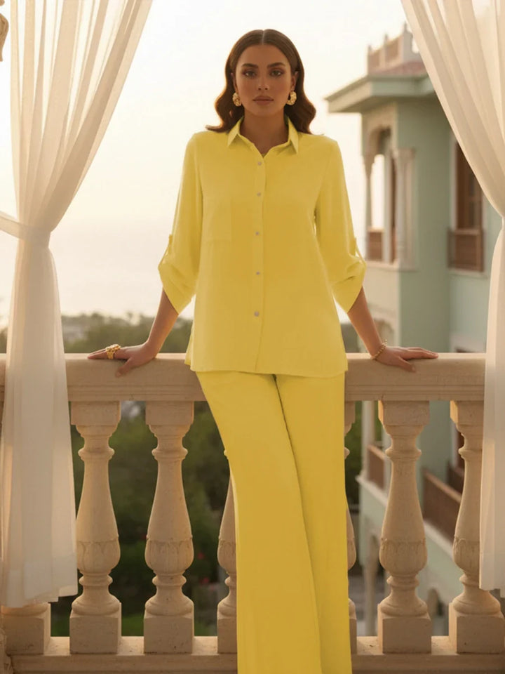 Salitex Women Embroidered Georgette 2 Piece Suit WP7L2PBC324 - Summer Collection