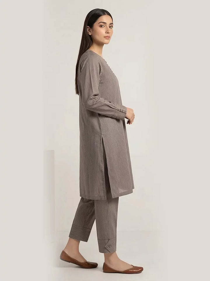 Salitex Women Solids Lining 2 Piece Suit PEUFL2PBC156 - Summer Collection