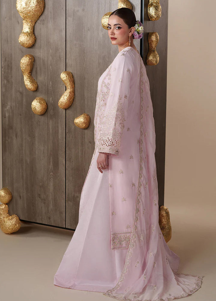 Nouvelle by Emaan Adeel Unstitched Embroidered Chiffon 3 Piece Suit EA26UNC Luxe - Festive Collection