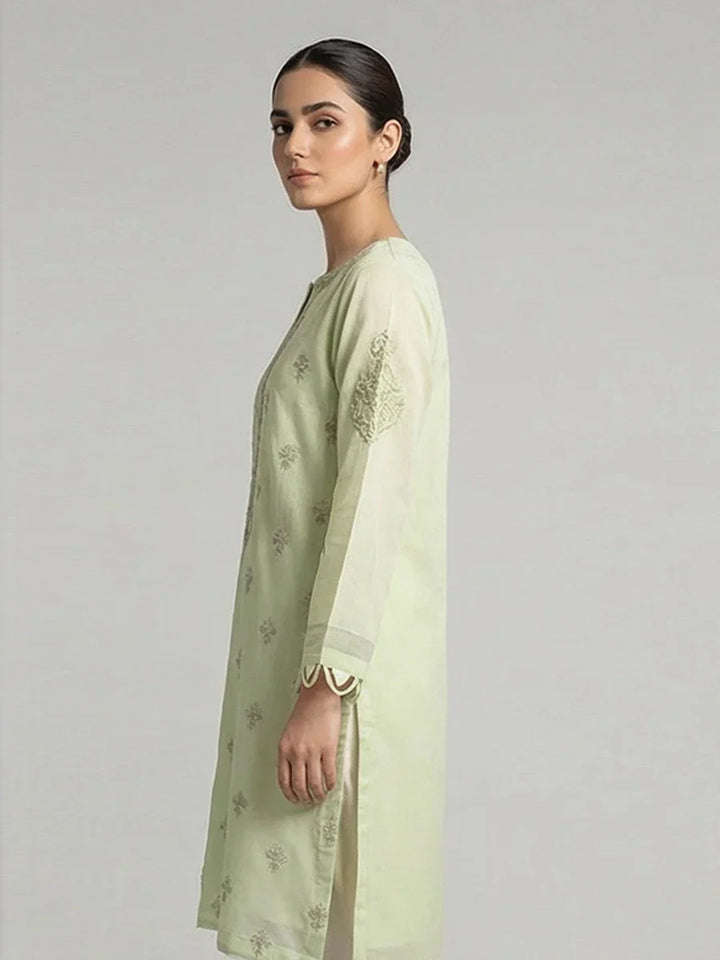 Salitex Women Embroidered Cambric 2 Piece Suit LPS24LFT006 - Summer Collection