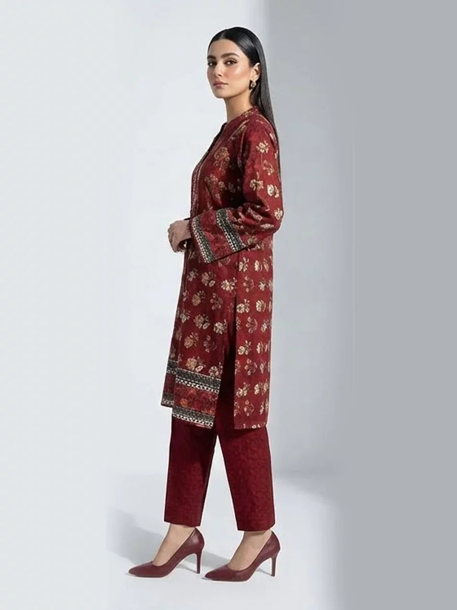 Salitex Women Embroidered Dobby 2 Piece Suit PEUFL2PBE139 - Summer Collection