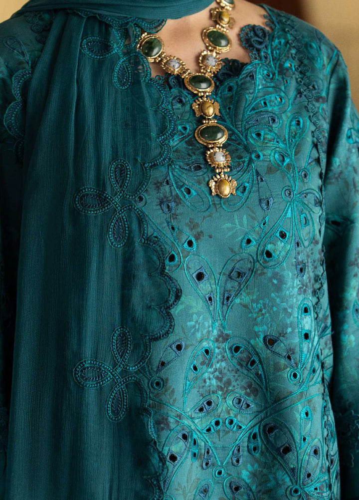 Carnation by Rang Rasiya Unstitched Embroidered Lawn 3 Piece Suit RR26UCL D16 LIARO - Eid Collection