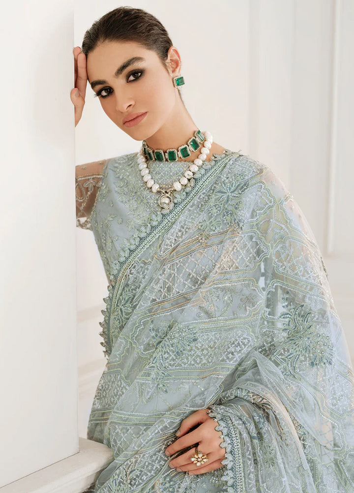 Chantelle by Baroque Unstitched Embroidered Net 3 Piece Suit BQ26UFC BQU-CH10-D05 - Festive Collection