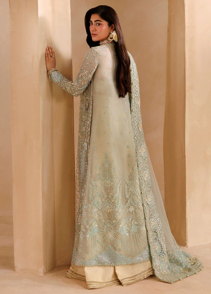 Sardinia Brides Unstitched Hand work Organza 3 Piece Suit SR26UB Elysia 1804 - Wedding Collection