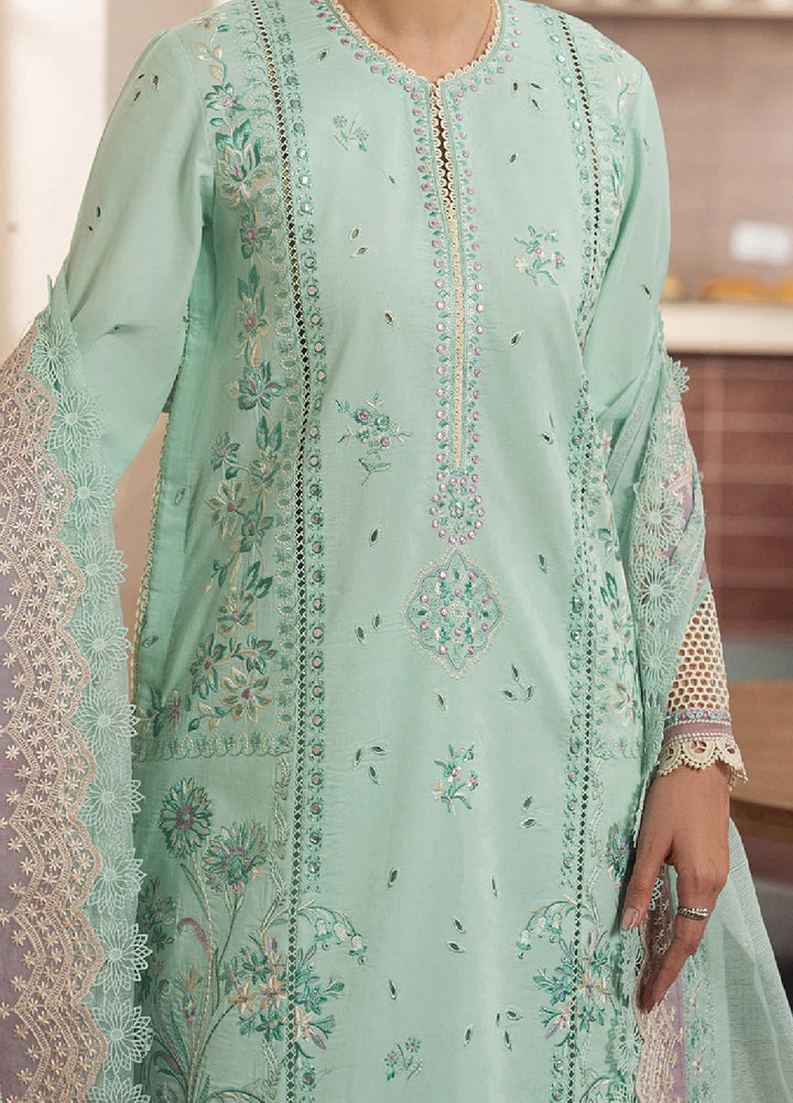 Brewed by Ayzel Unstitched Embroidered Lawn 3 Piece Suit AAF26UBL Affogato ZWU-0149-3PO - Festive Collection