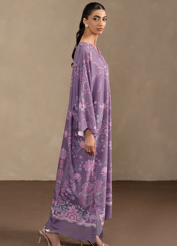 Seran Women Pret Printed Poly Cambric Kaftan SN26PK D-7 Lilura - Casual Collection