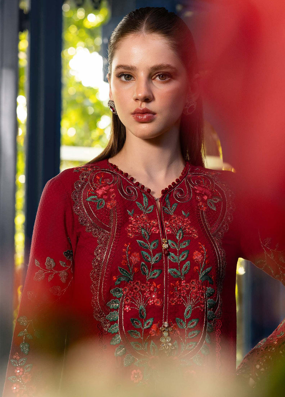Maria B Unstitched Embroidered Lawn 3 Piece Suit MB26ULE D5 - Eid Collection