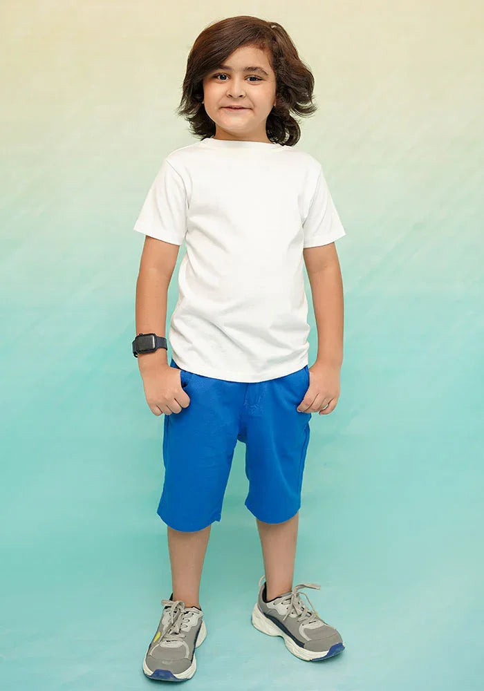Ochre RTW Solids Cotton Shorts Boys 1 Piece OCB-06 - Summer Collection