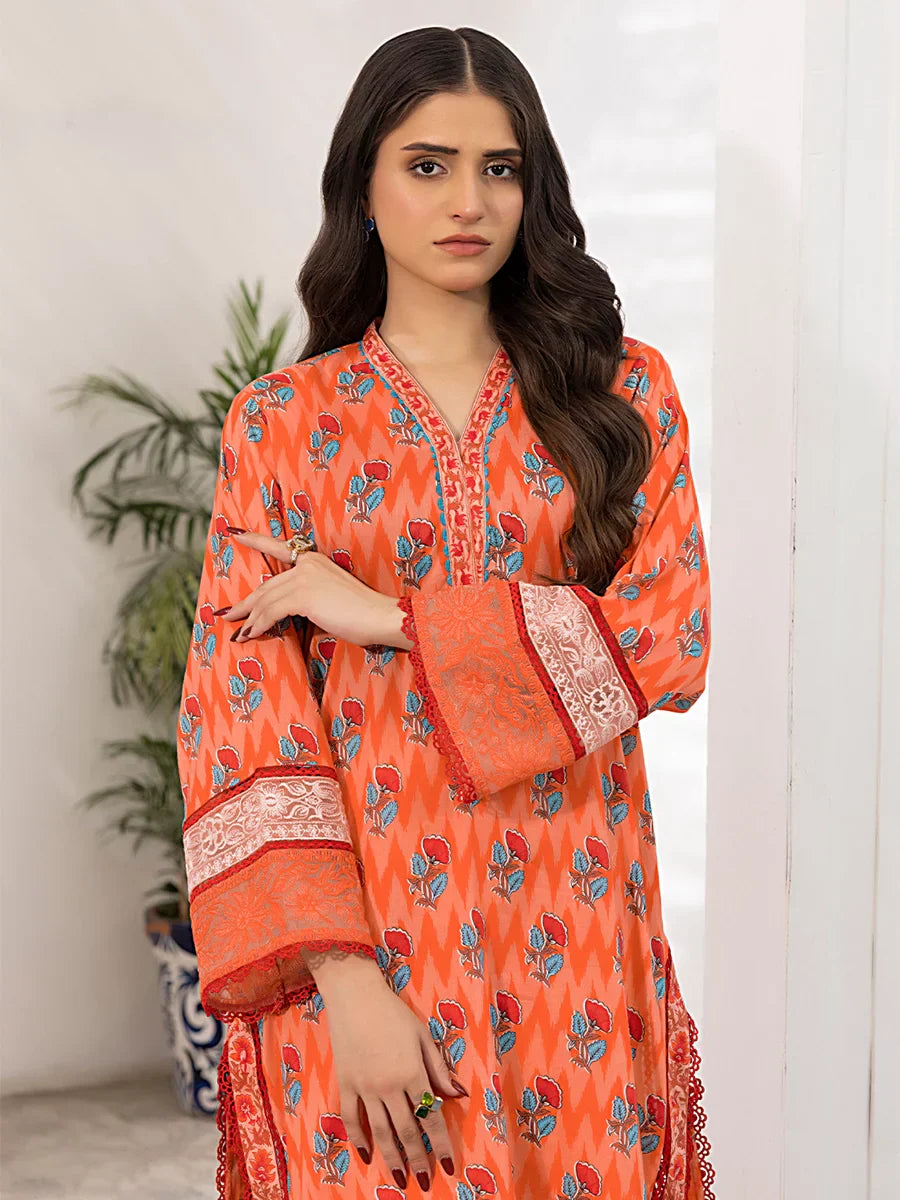 Salitex Women Printed Cross Hatch 2 Piece Suit SPL2PEC037 - Summer Collection