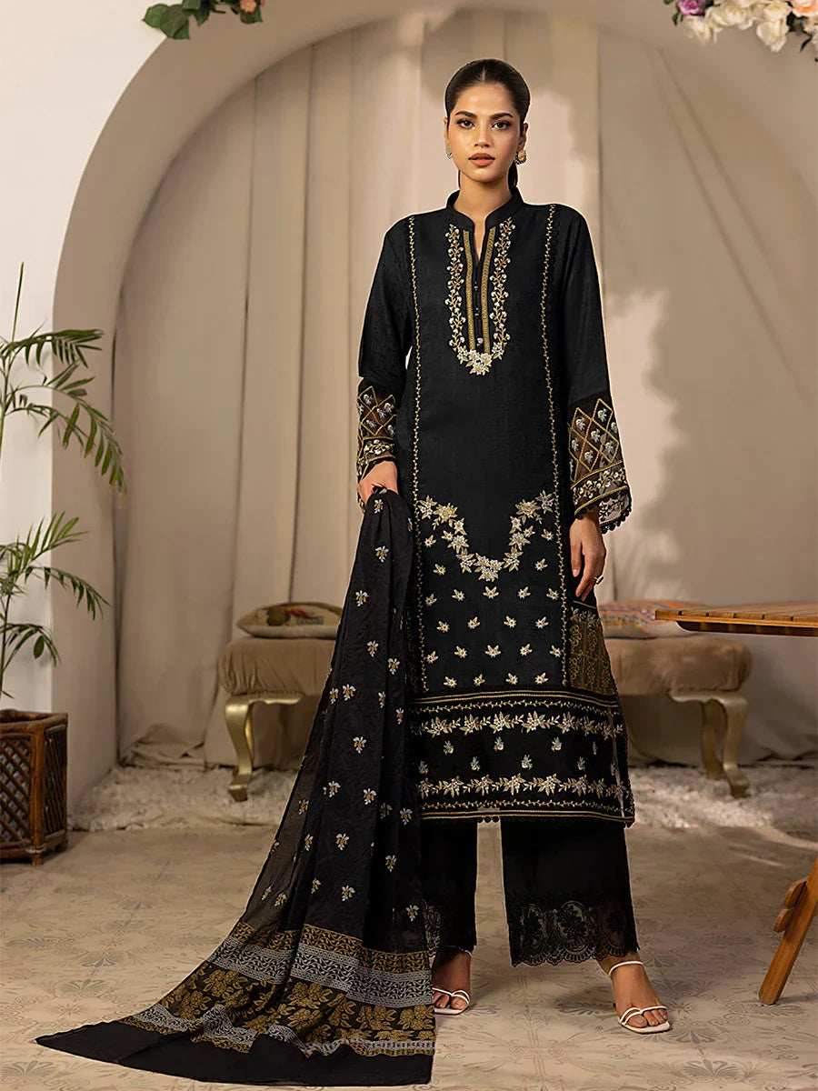Salitex Women Embroidered Jacquard 2 Piece Suit SPL2PEC031 - Summer Collection