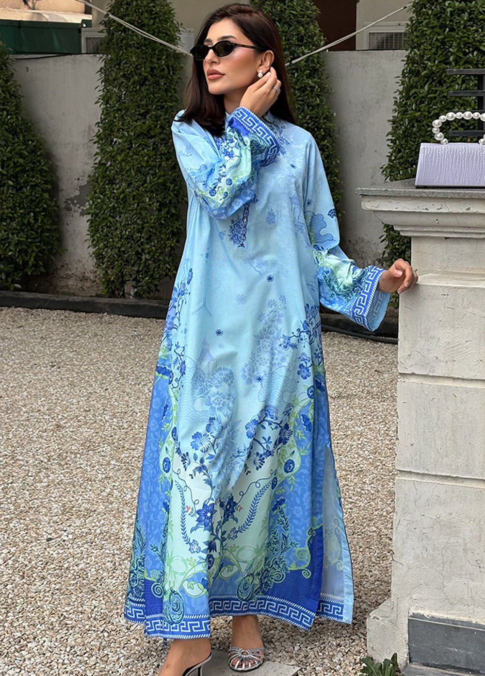 Bella Vacanza by Sahane RTW Printed Poly 1 Piece Suit PY7004 Casual Collection
