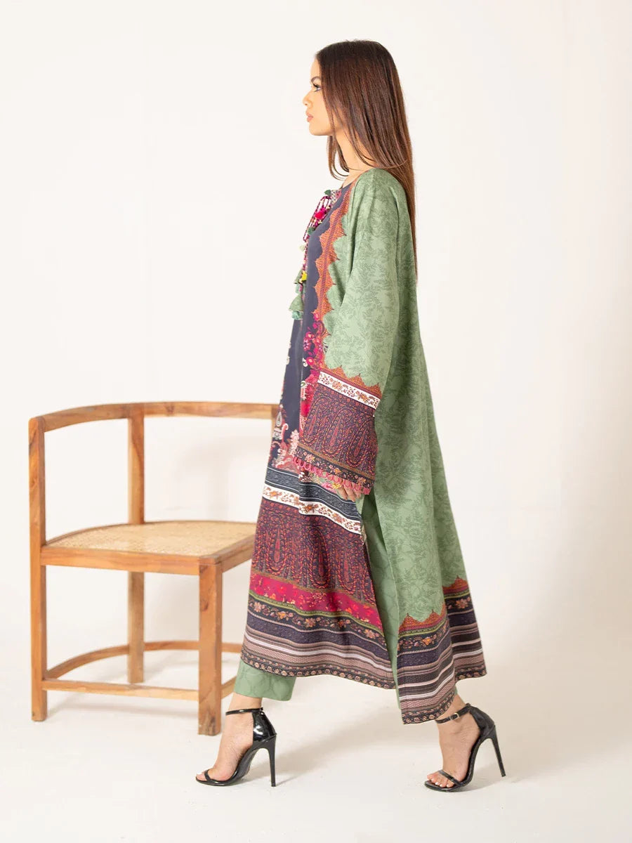 Salitex Women Printed Cottel 1 Piece Shirt SPW6AP018-A - Summer Collection