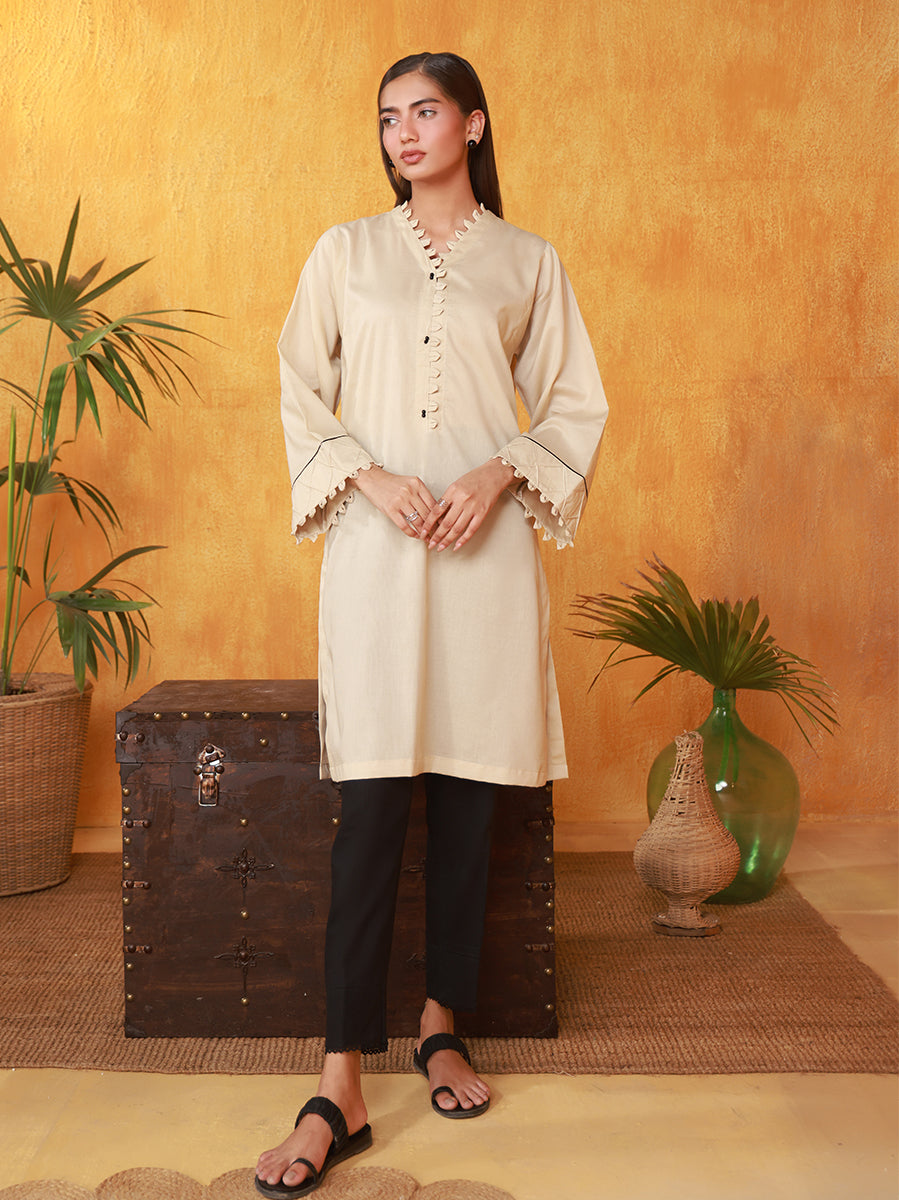 Salitex Women Solids Dobby 1 Piece Shirt WRTKBA24AL235 - Summer Collection