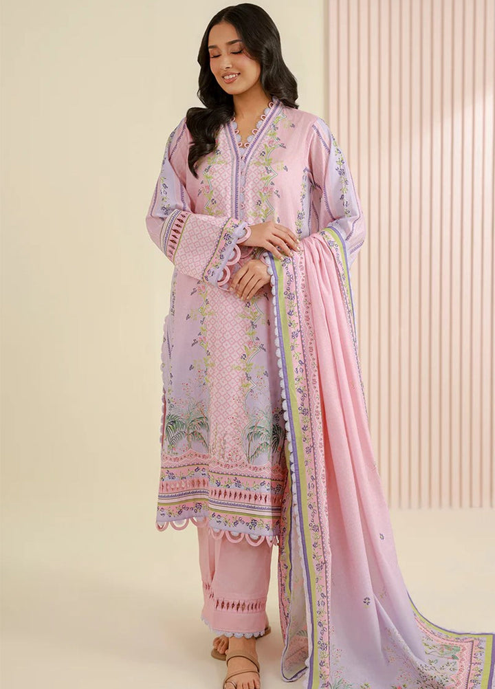 Zellbury Unstitched Printed Lawn 3 Piece Suit ZB26UCVII WUS26X31017 - Casual Collection