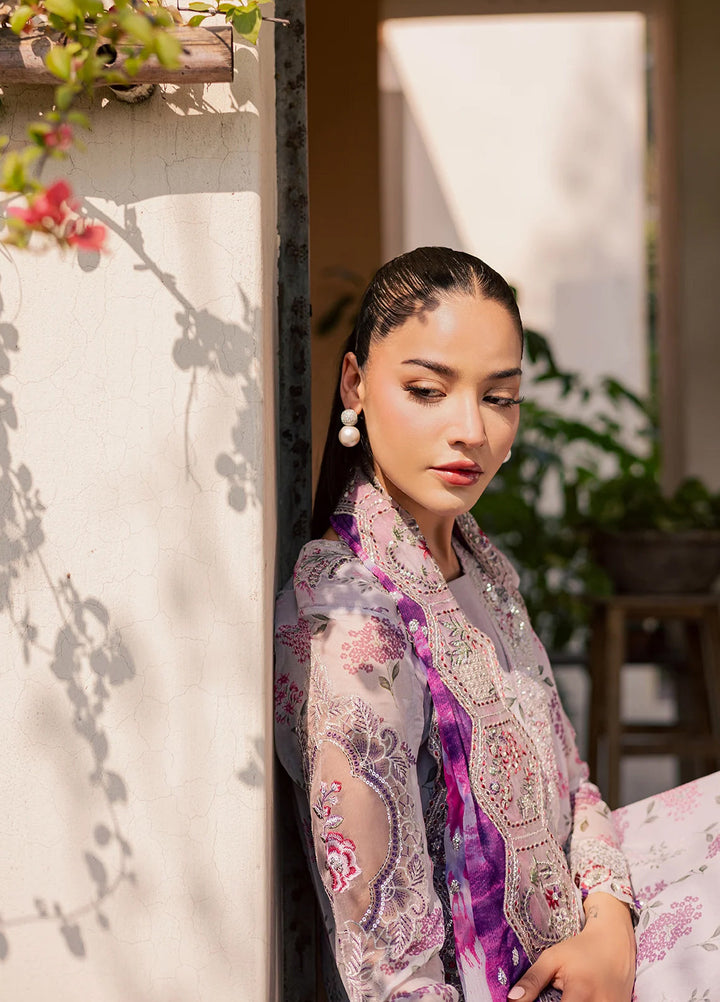 Heirloom by Daria Unstitched Embroidered Chiffon 4 Piece Suit DC26UCH DA-53 - Festive Collection