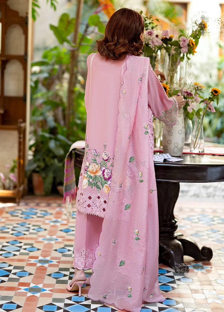 Astoria by Mushq Unstitched Embroidered Lawn 3 Piece Suit MQ26UAL 308-Arabil - Festive Collection
