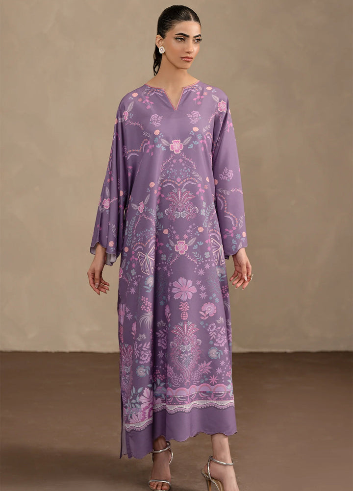 Seran Women Pret Printed Poly Cambric Kaftan SN26PK D-7 Lilura - Casual Collection