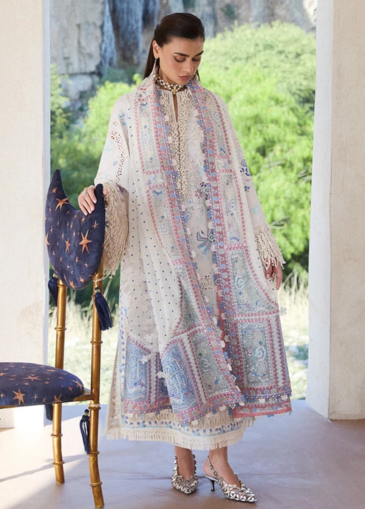 Suffuse Unstitched Embroidered Lawn 3 Piece Suit SSY26ULE Veluna - Eid Collection