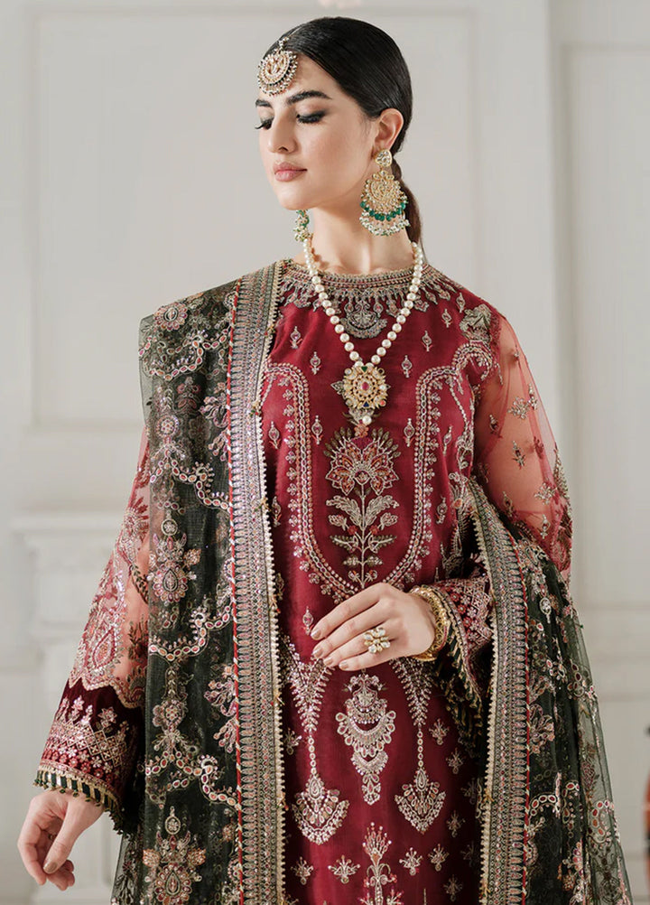 Chantelle by Baroque Unstitched Embroidered Net 3 Piece Suit BQ26UCF CH10-D07 - Festive Collection