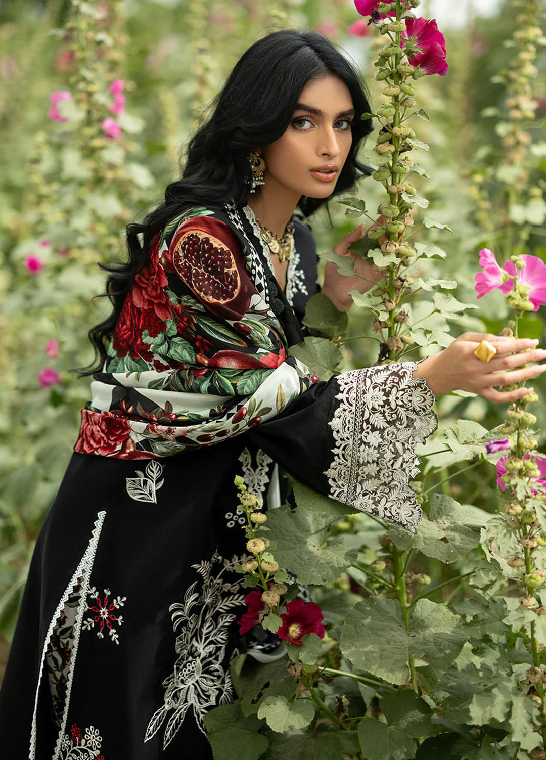 Zainab Chottani Unstitched Embroidered Lawn 3 Piece Suit ZC26ULE Fia 03 - Eid Collection