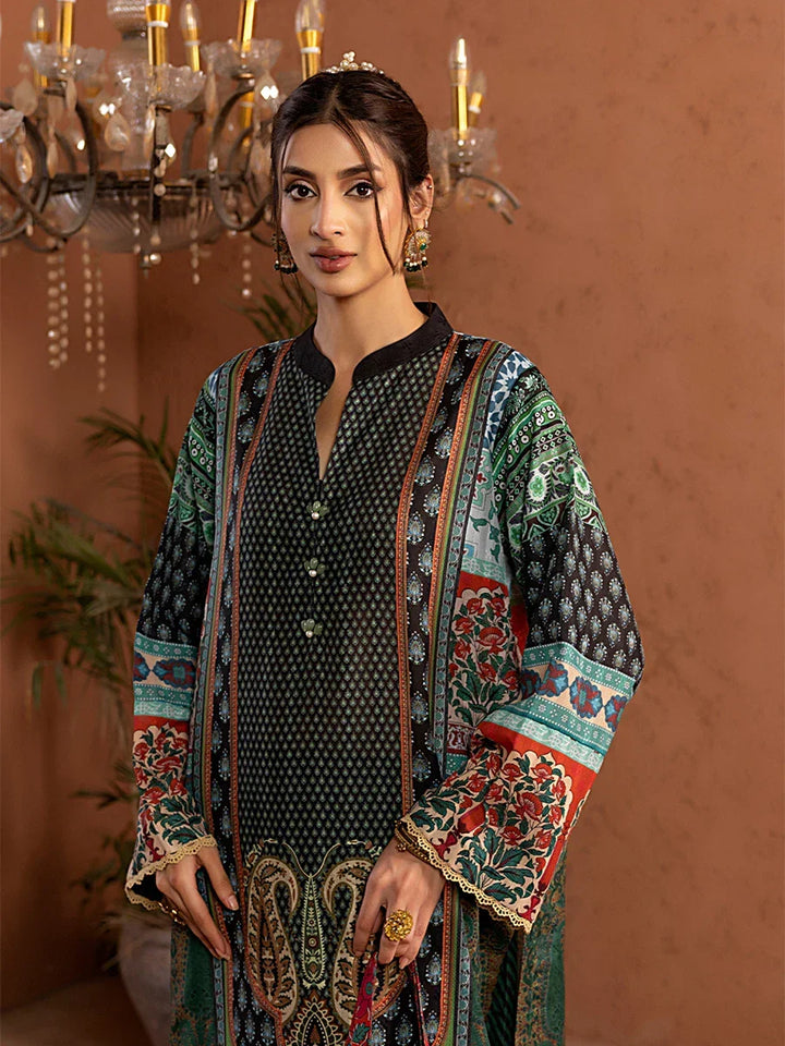 Salitex Women Printed Cambric 2 Piece Suit SPW6DP190 - Summer Collection