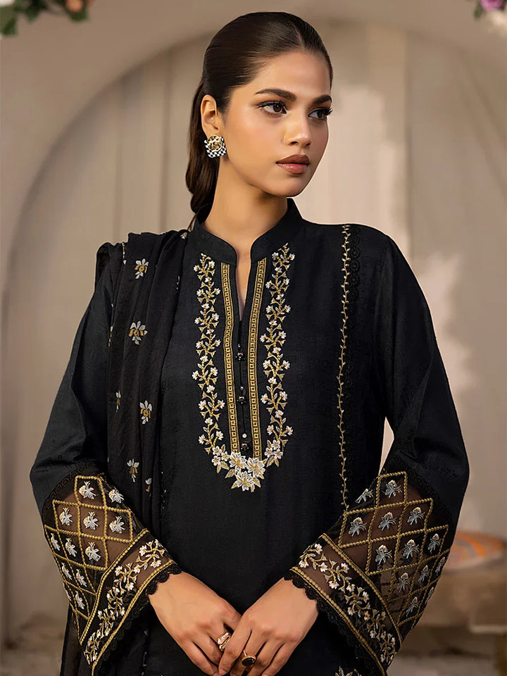 Salitex Women Embroidered Jacquard 2 Piece Suit SPL2PEC031 - Summer Collection