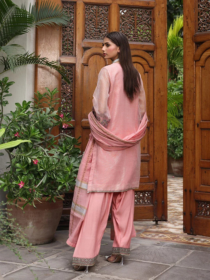 Salitex Women Embroidered Organza 3 Piece Suit WRS3LA24SA04 - Summer Collection