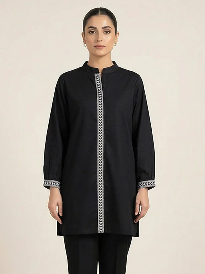Salitex Women Embroidered 1 Piece Cotton Shirt WRTKBA24SI17 - Summer Collection