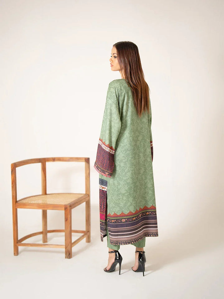 Salitex Women Printed Cottel 2 Piece Suit SPW6AP018 - Winter Collection