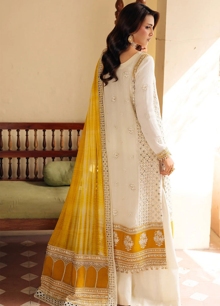 Celine by Charizma Unstitched Embroidered Chiffon 4 Piece Suit CHR26UC Celine CCE6-02 - Festive Collection