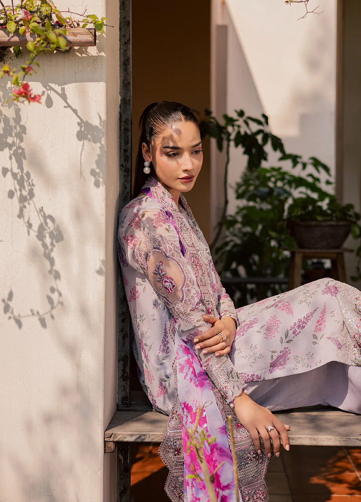 Heirloom by Daria Unstitched Embroidered Chiffon 4 Piece Suit DC26UCH DA-53 - Festive Collection
