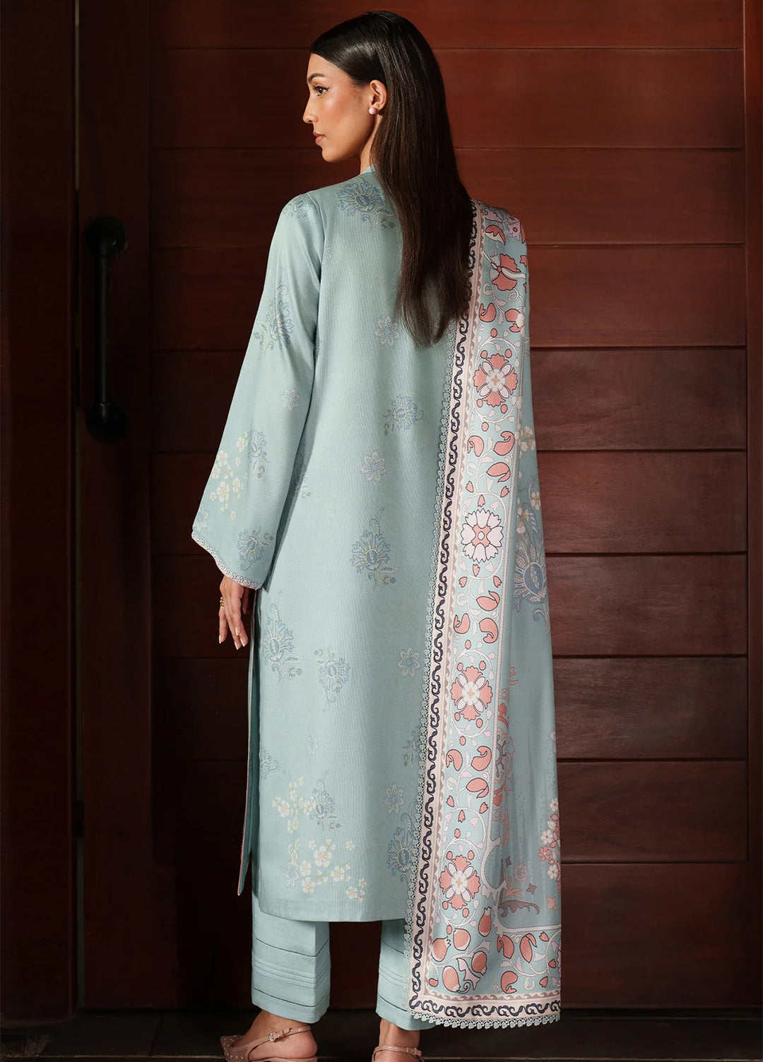 Bellini by Seran Unstitched Winter Cotail Embroidered Suits 3 Piece SN25BW Merene - Winter Collection