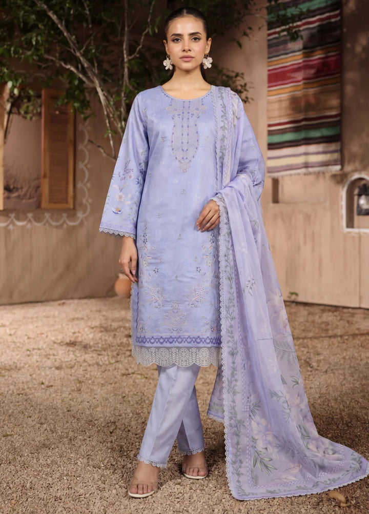 Rangkari by Ayleen Unstitched Embroidered Lawn 3 Piece Suit AY26ULR Amber - Eid Collection