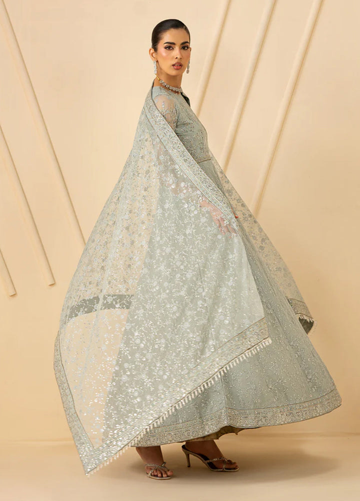 Riwayat by Zarif Unstitched Embroidered Net 3 Piece Suit ZR26URN ZRF-RC-06 MINTARA - Festive Collection