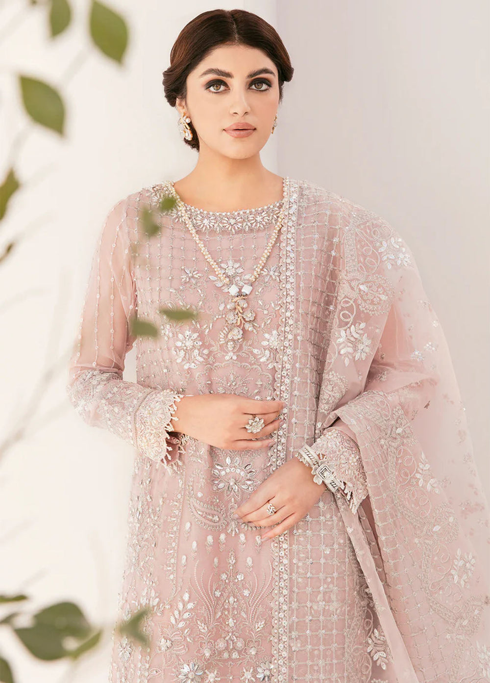 Chantelle by Baroque Unstitched Embroidered Chiffon 3 Piece Suit BQ26UCF CH11-D05 - Festive Collection