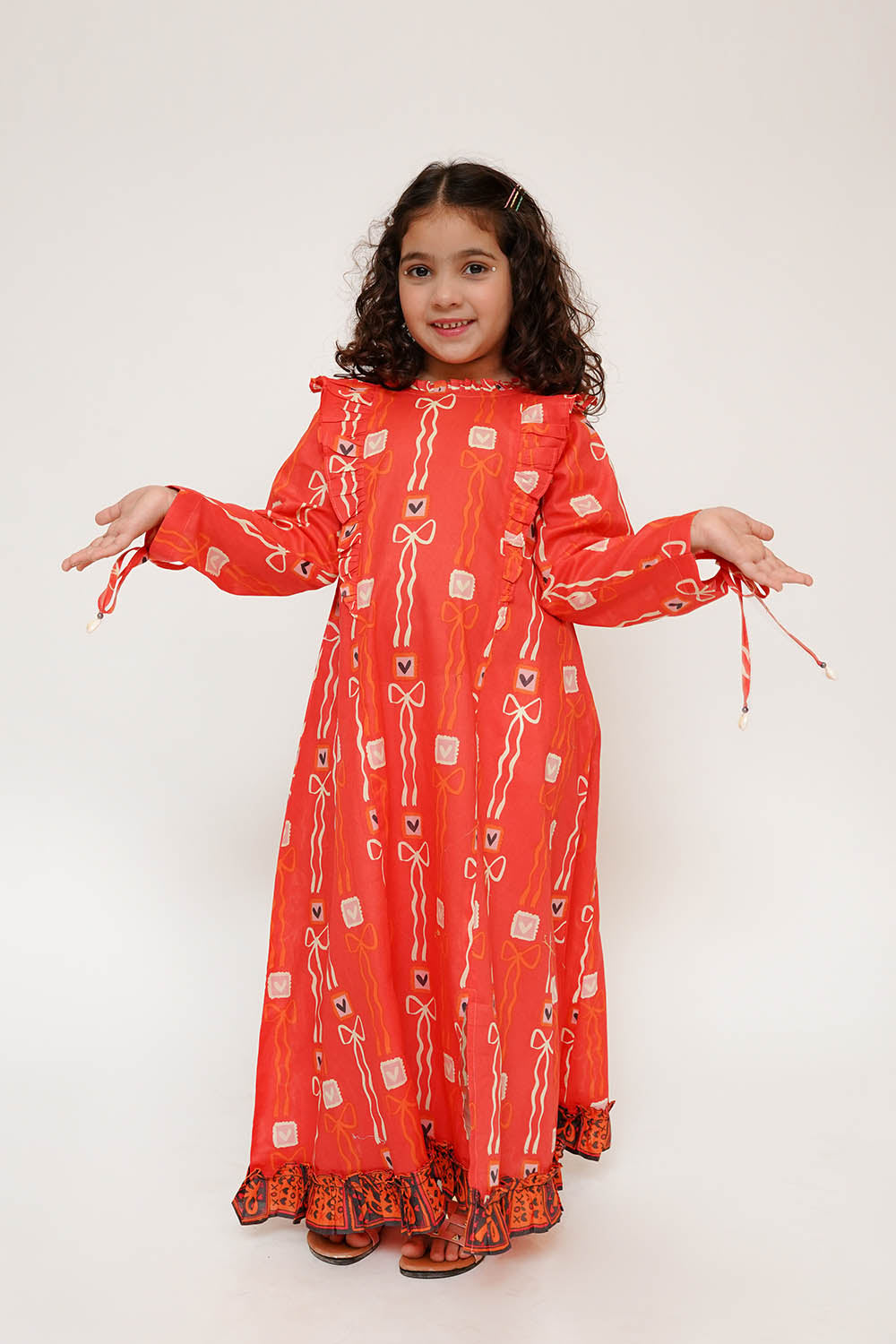 Senorita Kids RTW Printed Lawn Cotton 1 Piece Suit KAA-03483 Eid Collection