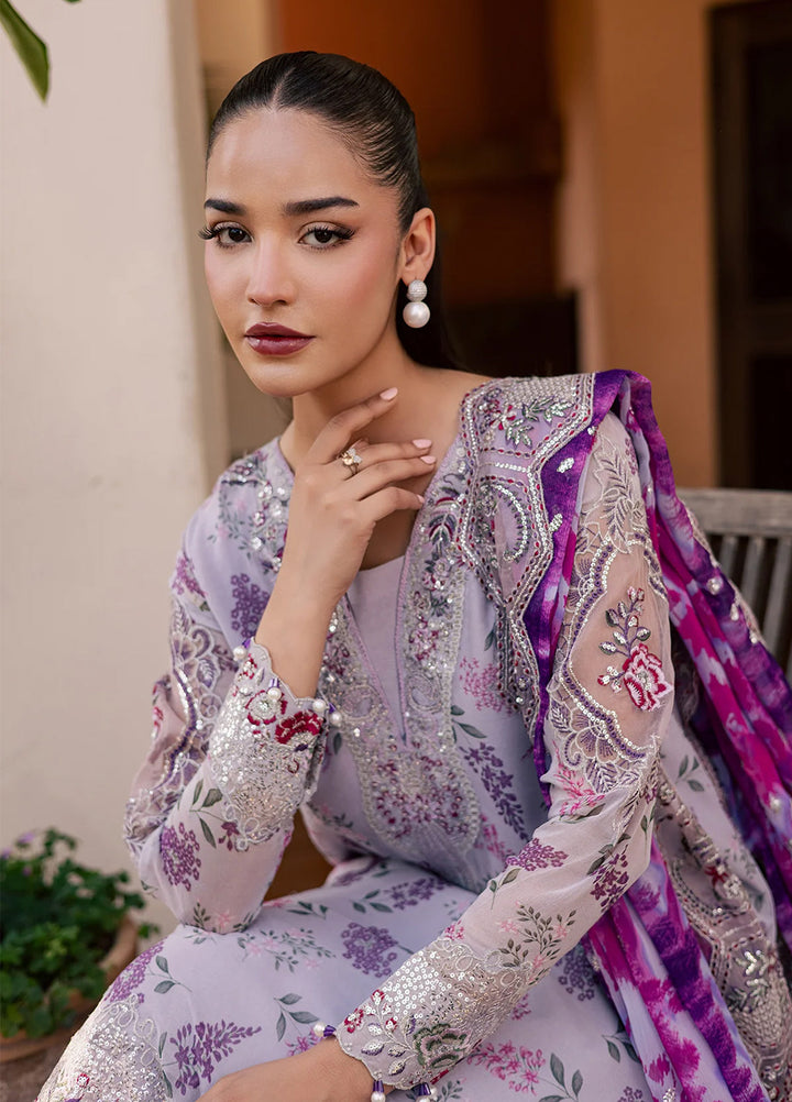 Heirloom by Daria Unstitched Embroidered Chiffon 4 Piece Suit DC26UCH DA-53 - Festive Collection