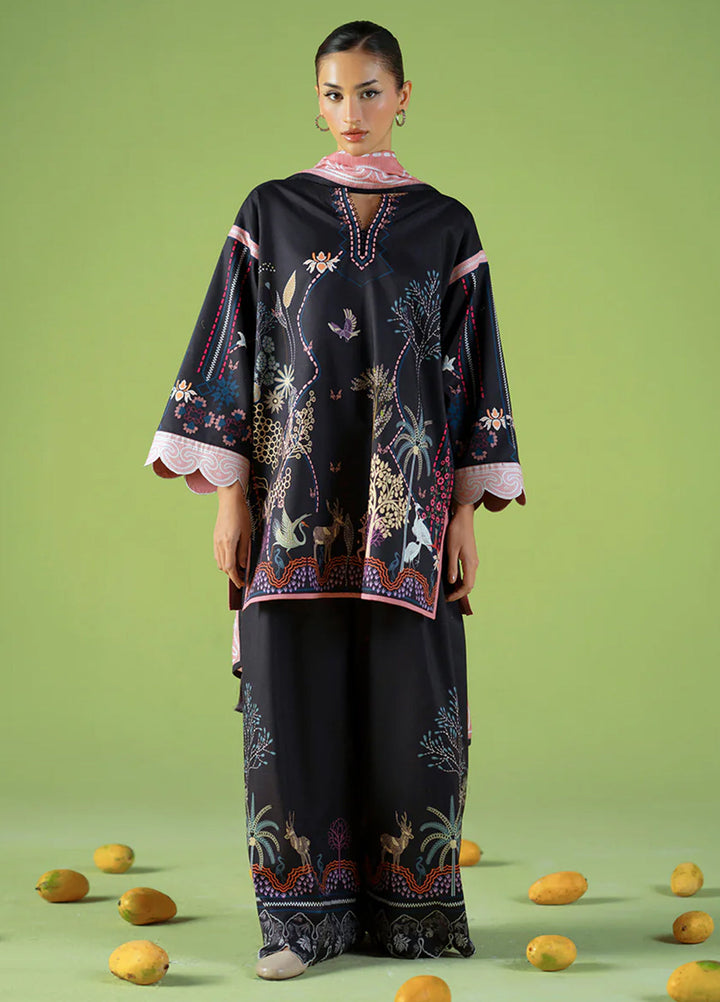 Joolie Prints by Saira Rizwan Printed Cambric Suits Unstitched 3 Piece SR25JP JPU25-04 City Bloom - Summer Collection