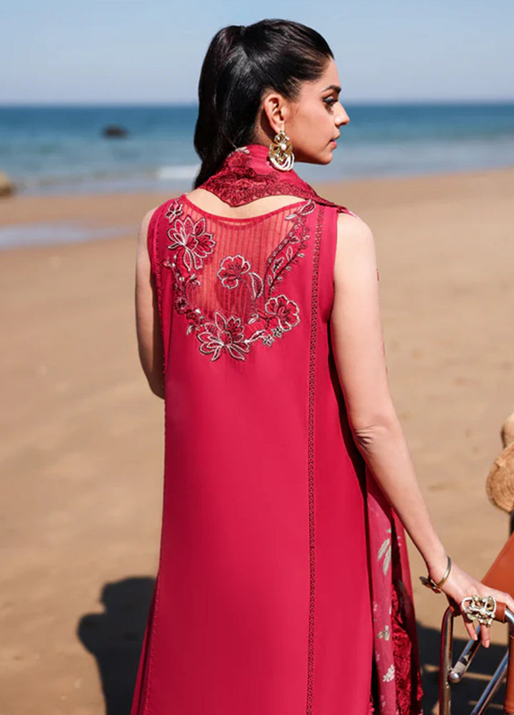 Saira Shakira Unstitched Embroidered Lawn 3 Piece Suit SSR26ULE SS-004A - Eid Collection