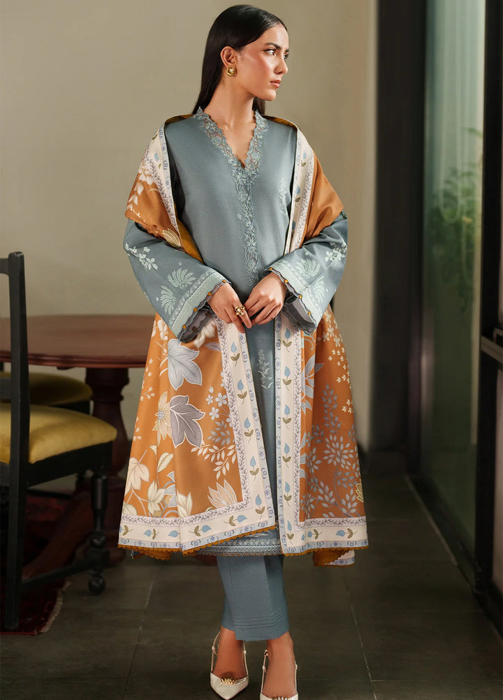 Bellini by Seran Unstitched Winter Khaddar Embroidered Suits 3 Piece SN25BW Eirene - Winter Collection