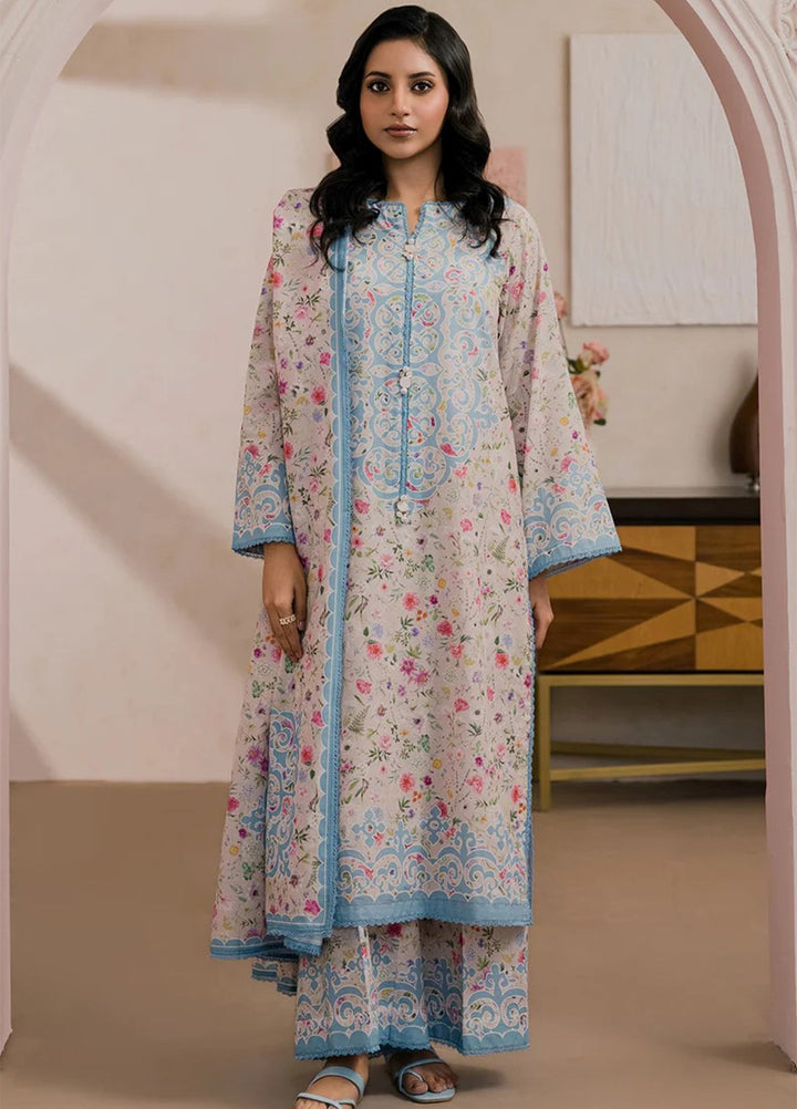 Zellbury Unstitched Printed Lawn 3 Piece Suit ZB26UC WUS26X30891 - Casual Collection