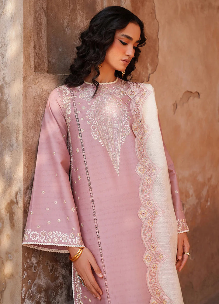 Suroor by Bin Ilyas RTW Embroidered Jacquard Lawn 3 Piece Suit BI26PSL 245B - Festive Collection