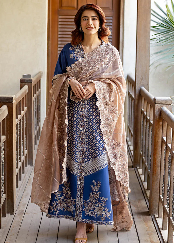 Astoria by Mushq Unstitched Embroidered Lawn 3 Piece Suit MQ26UAL 302-Zenith - Festive Collection