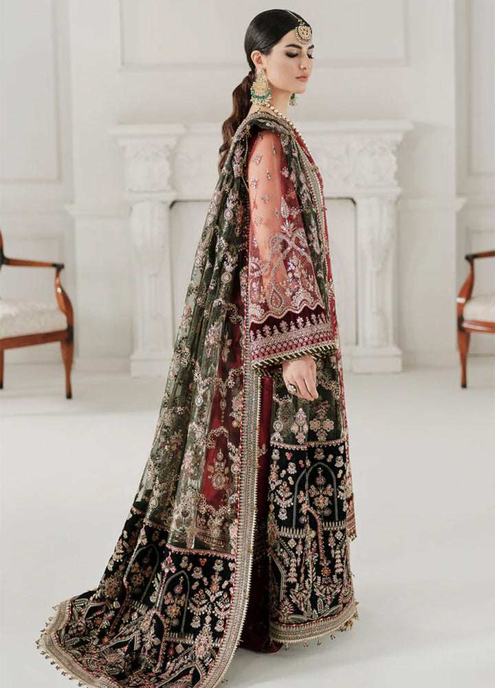 Chantelle by Baroque Unstitched Embroidered Net 3 Piece Suit BQ26UCF CH10-D07 - Festive Collection