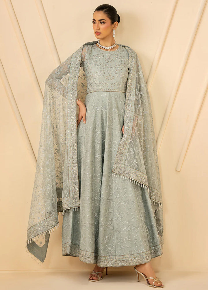 Riwayat by Zarif Unstitched Embroidered Net 3 Piece Suit ZR26URN ZRF-RC-06 MINTARA - Festive Collection