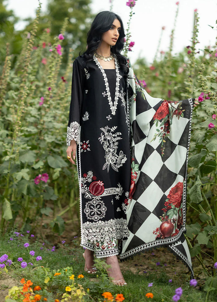 Zainab Chottani Unstitched Embroidered Lawn 3 Piece Suit ZC26ULE Fia 03 - Eid Collection
