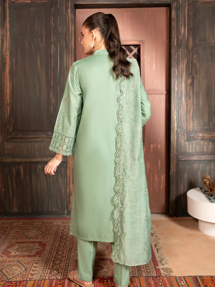 Salitex Women Embroidered Cambric 3 Piece Suit PML3PBC296 - Summer Collection