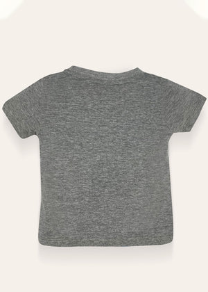 Ixample Pret Printed Cotton Jersey 1 Piece Heather Grey Cool Mom