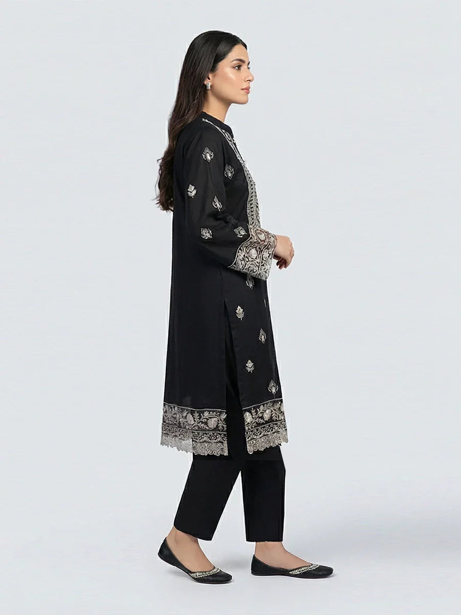 Salitex Women Embroidered Cambric 2 Piece Suit PML2PEC240 - Summer Collection