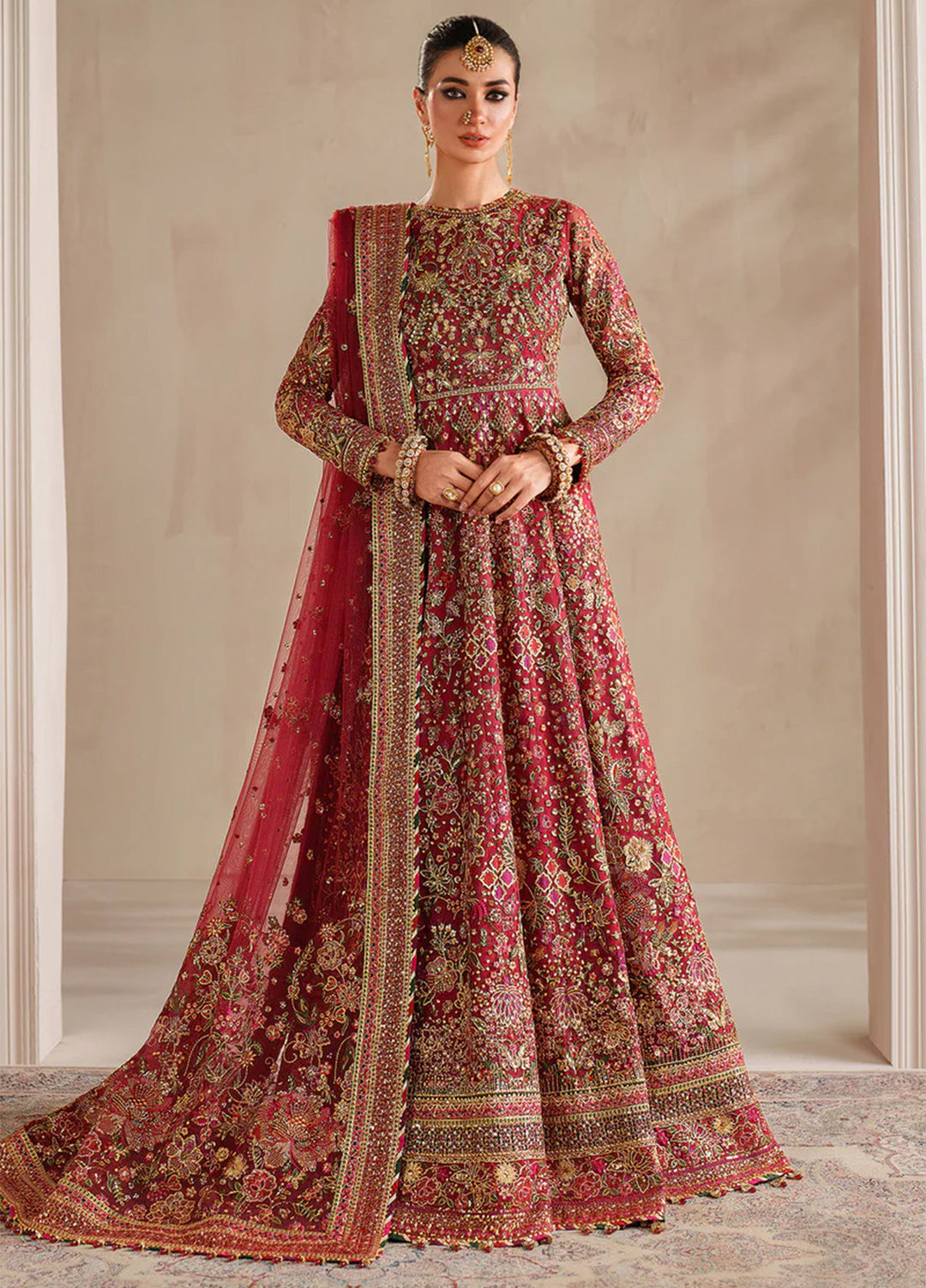 Chantelle by Baroque Unstitched Embroidered Net 3 Piece Suit BQ26UCF UF-4370 - Festive Collection
